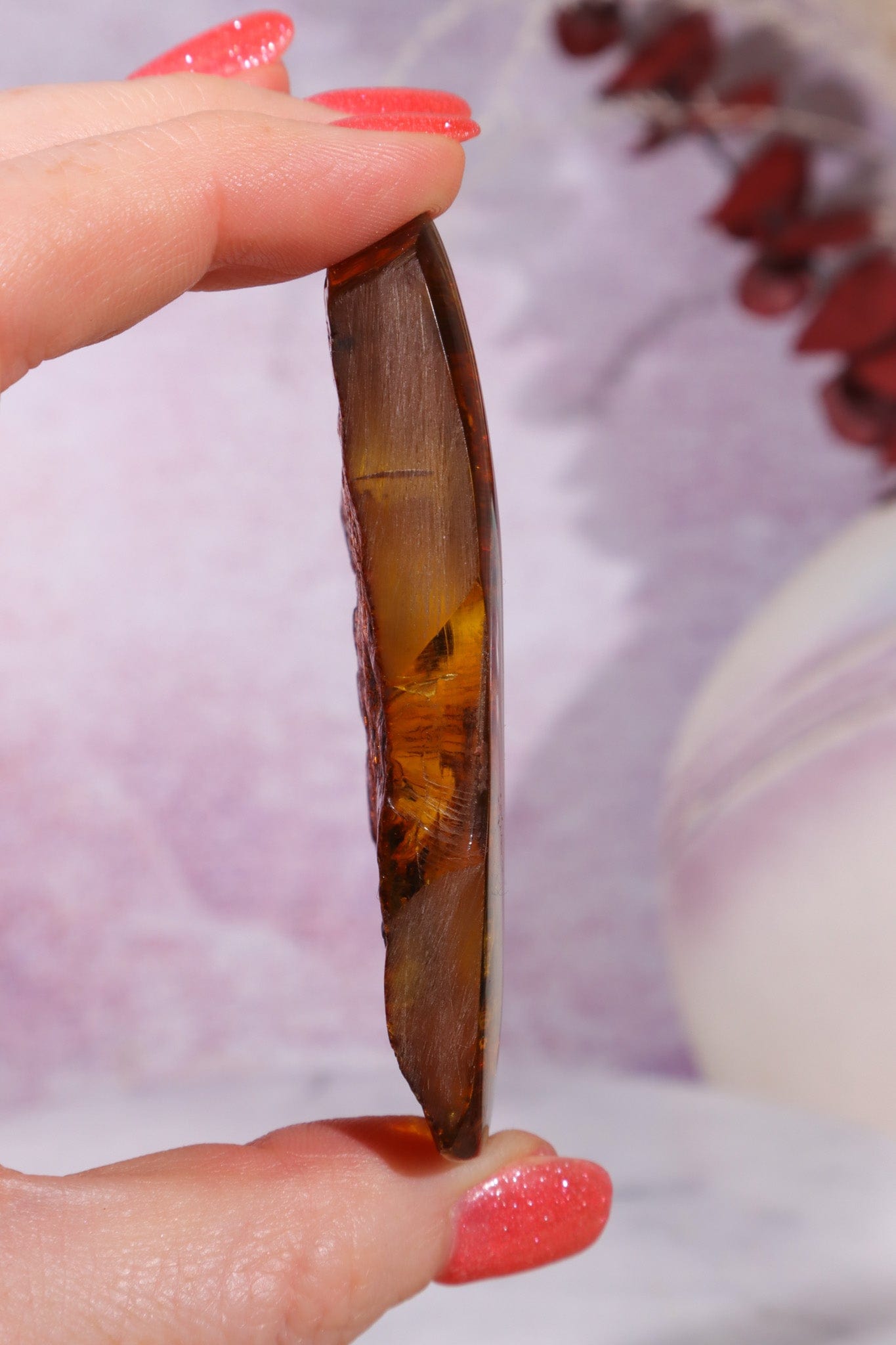 Amber 18.5gr Baltic Rough Crystals Tali & Loz Crystals