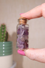 Amethyst Chip Bottles 10ml - Tali & Loz Crystals
