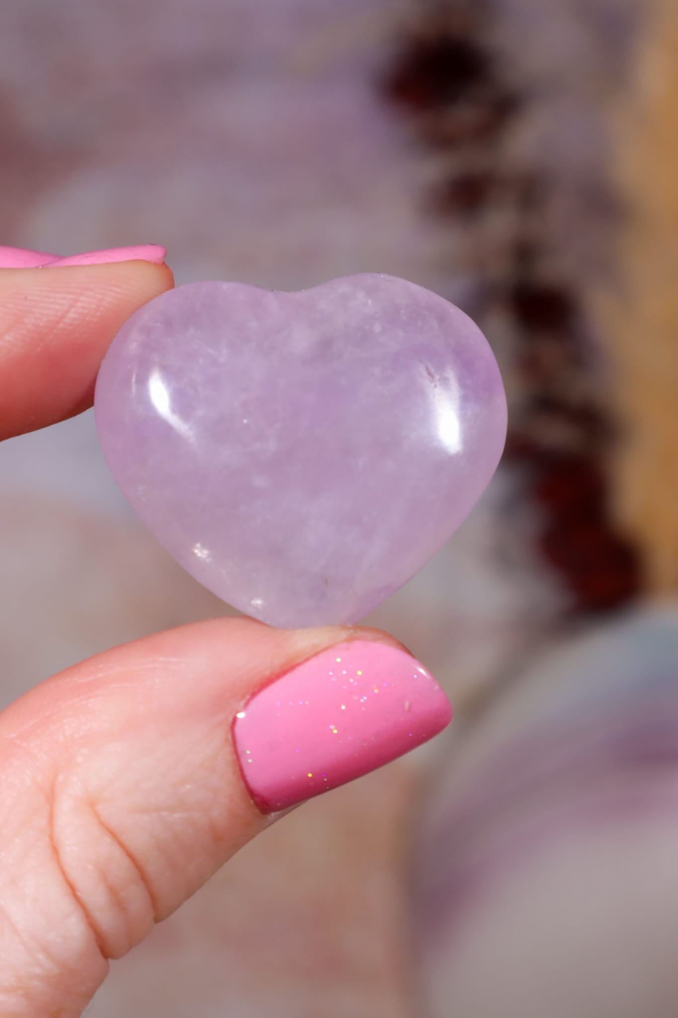 Amethyst Hearts | 2.5-3cm | Brazil Hearts Tali & Loz Crystals