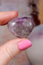 Amethyst Hearts | 2.5-3cm | Brazil Hearts Tali & Loz Crystals