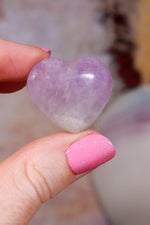 Amethyst Hearts | 2.5-3cm | Brazil Hearts Tali & Loz Crystals