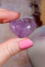 Amethyst Hearts | 2.5-3cm | Brazil Hearts Tali & Loz Crystals