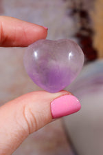Amethyst Hearts | 2.5-3cm | Brazil Hearts Tali & Loz Crystals