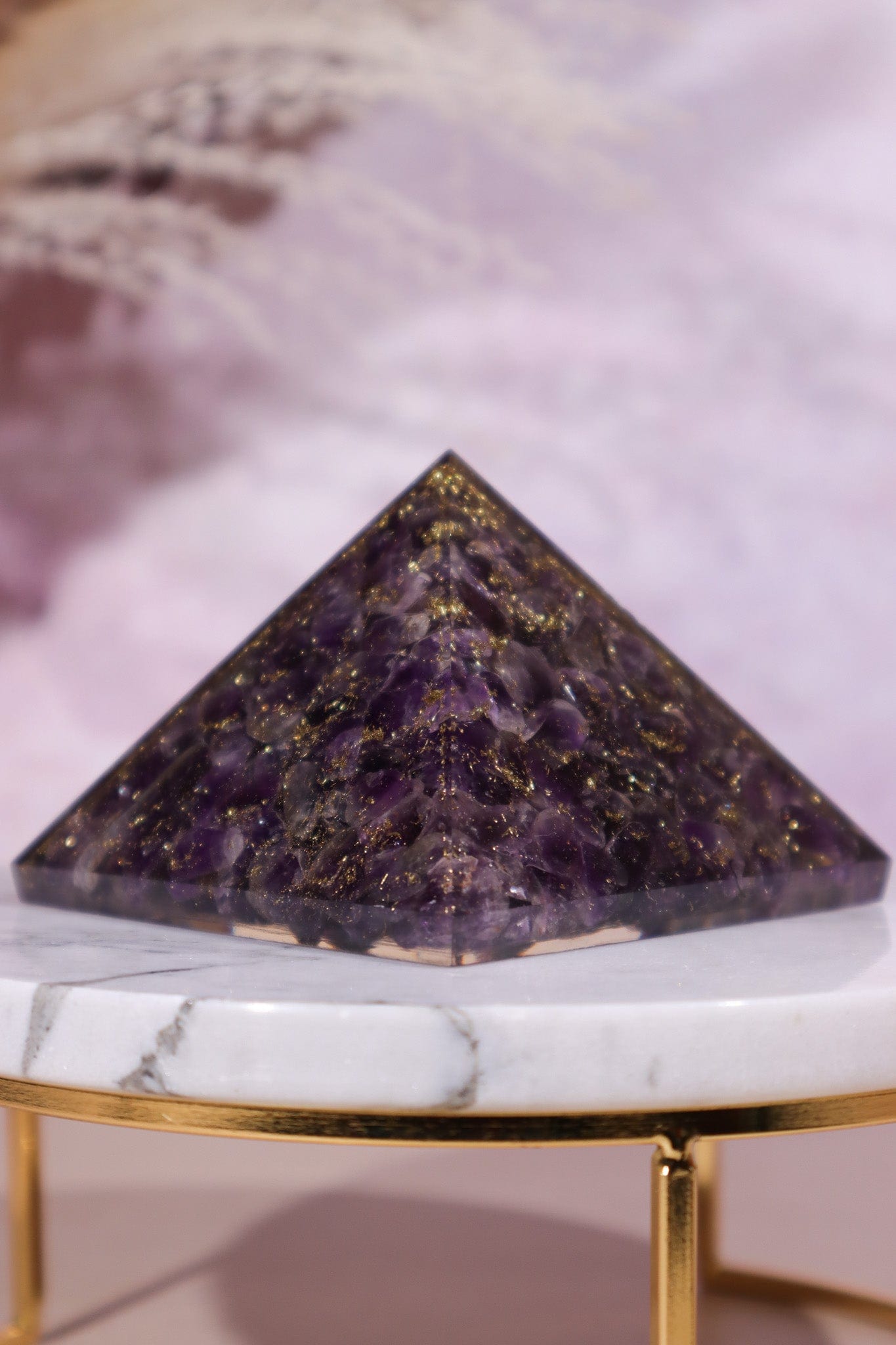 Amethyst Orgone 6.5cm - Tali & Loz Crystals