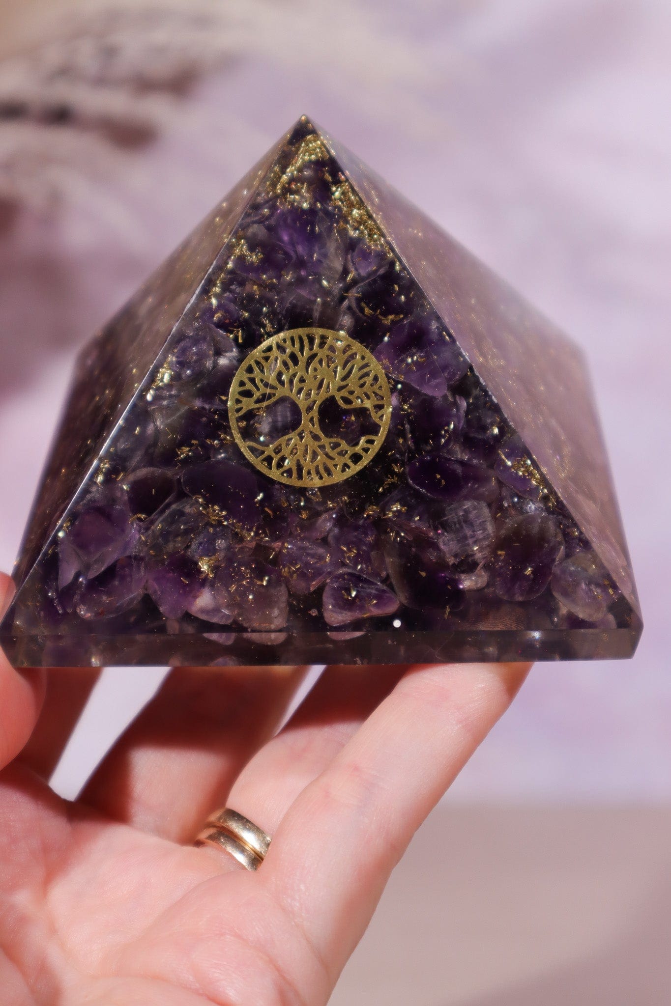 Amethyst Orgone 6.5cm - Tali & Loz Crystals