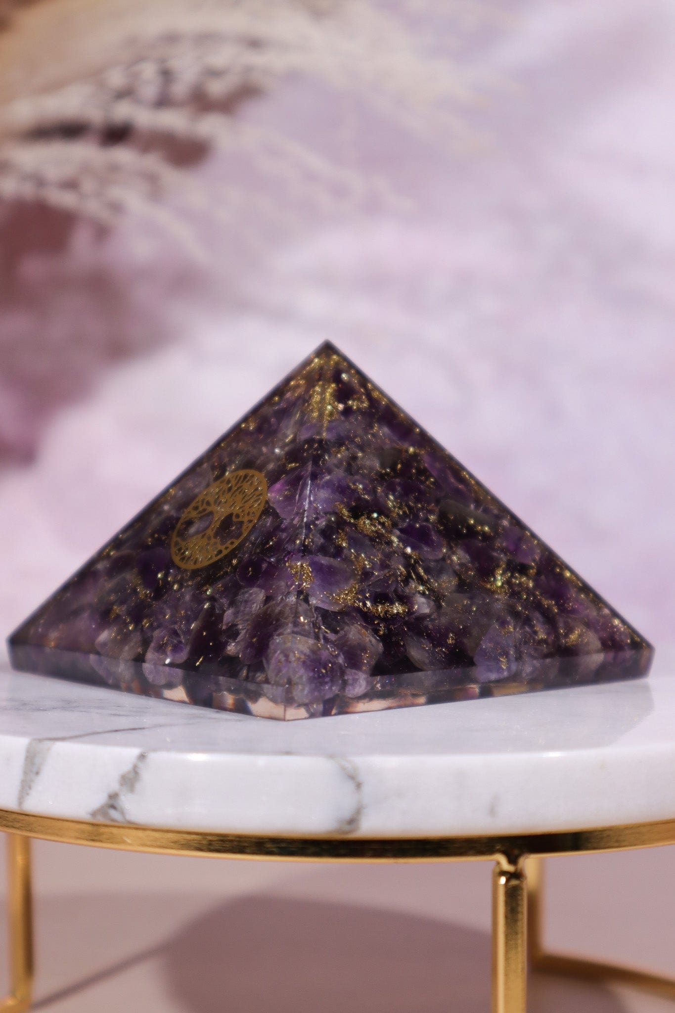 Amethyst Orgone 6.5cm - Tali & Loz Crystals