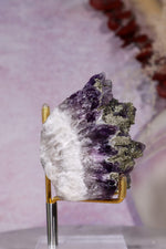 Amethyst & Pyrite Specimen | 62mm | Chala Mine, Bulgaria Minerals Tali & Loz Crystals