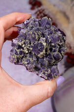 Amethyst & Pyrite Specimen | 62mm | Chala Mine, Bulgaria Minerals Tali & Loz Crystals