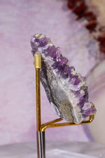 Amethyst & Pyrite Specimen | 70mm | Chala Mine, Bulgaria Minerals Tali & Loz Crystals