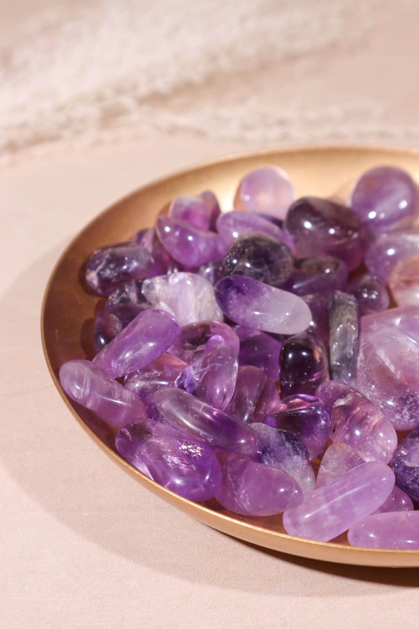 Amethyst Tumblestones 20-30mm - Tali & Loz Crystals