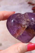 Ametrine Heart, Sold As Seen Hearts Tali & Loz Crystals