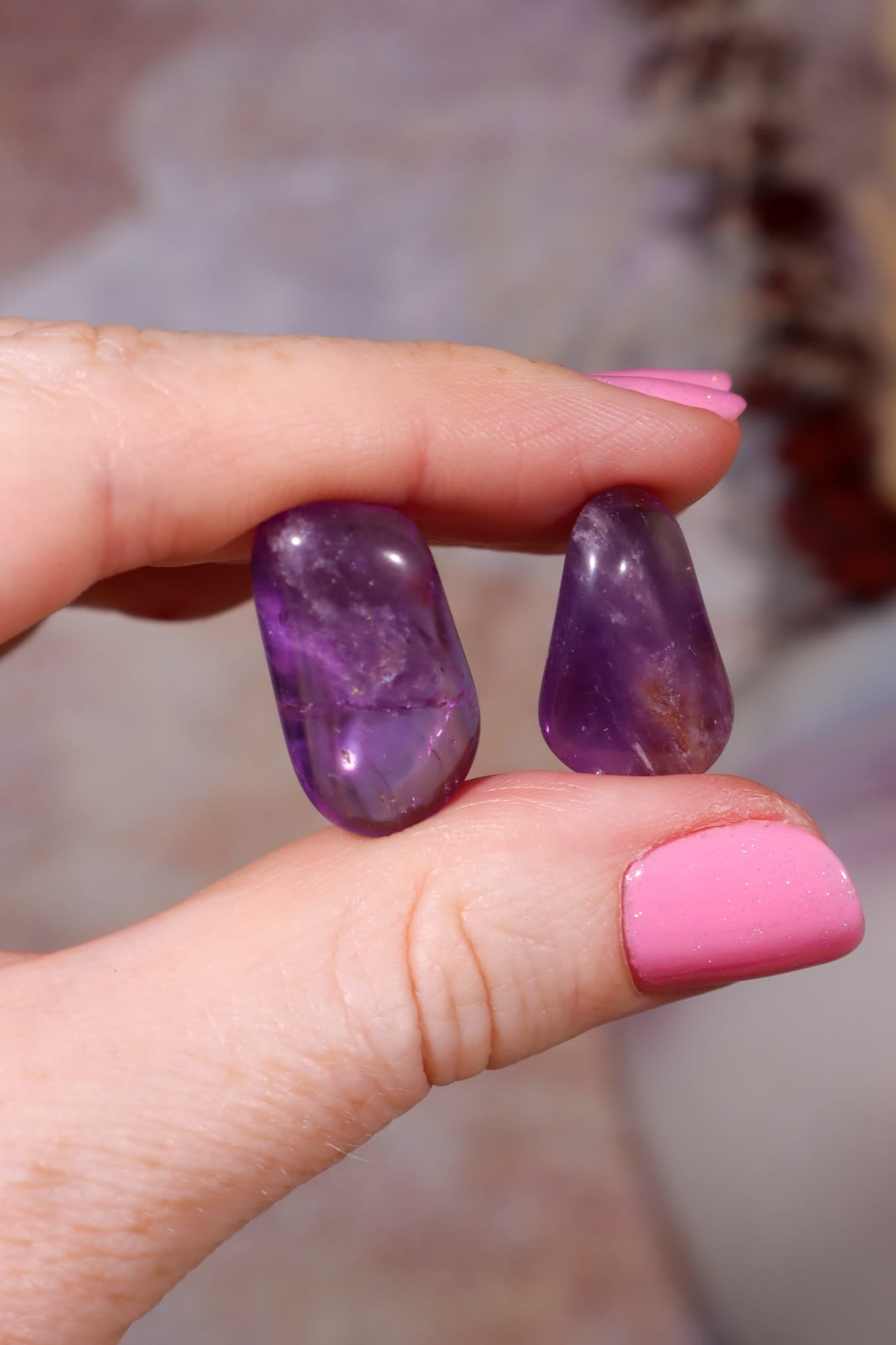 Ametrine Tumblestones | 1.5-2.5cm | Bolivia Tumblestones Tali & Loz Crystals
