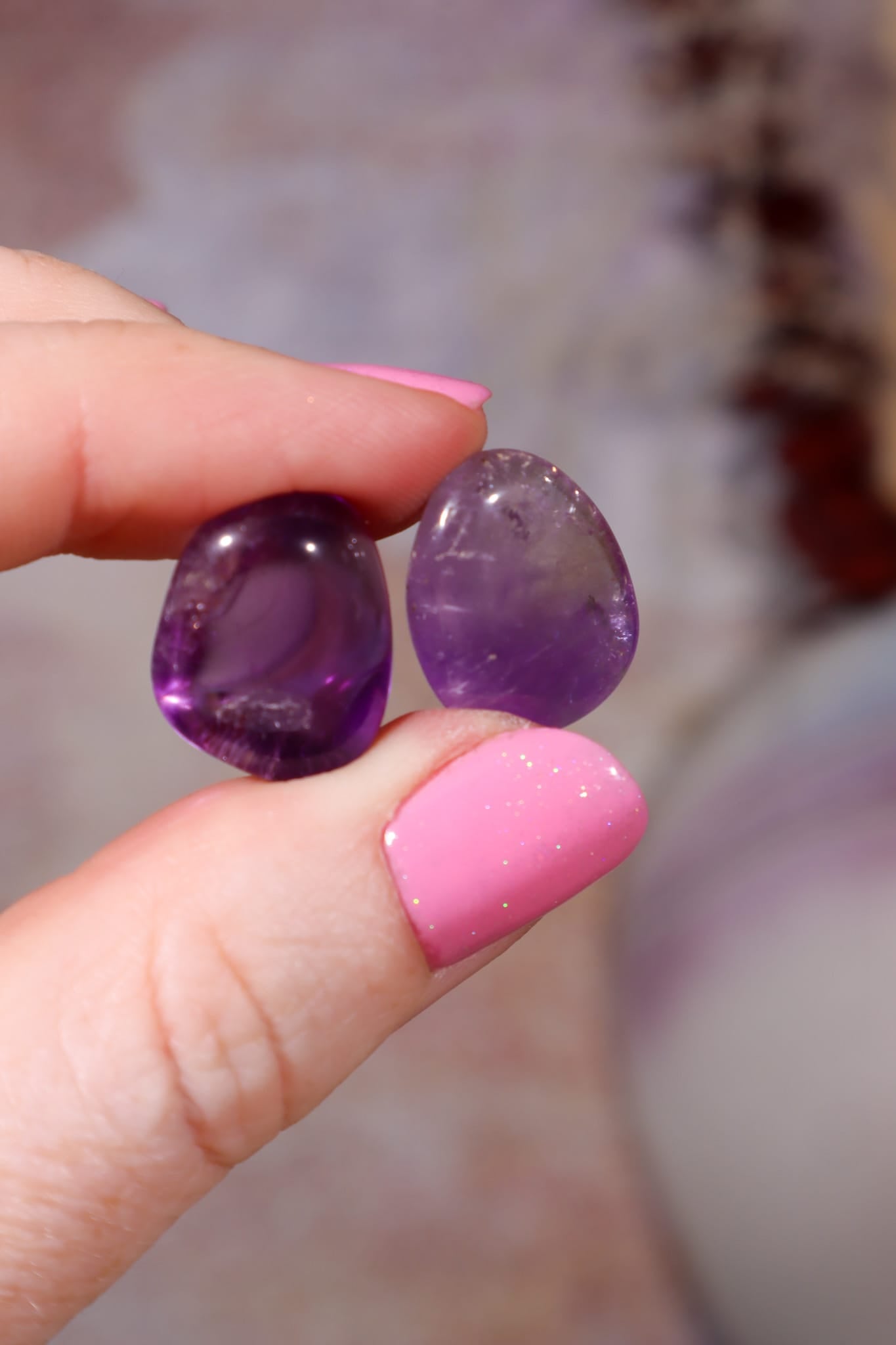 Ametrine Tumblestones | 1.5-2.5cm | Bolivia Tumblestones Tali & Loz Crystals