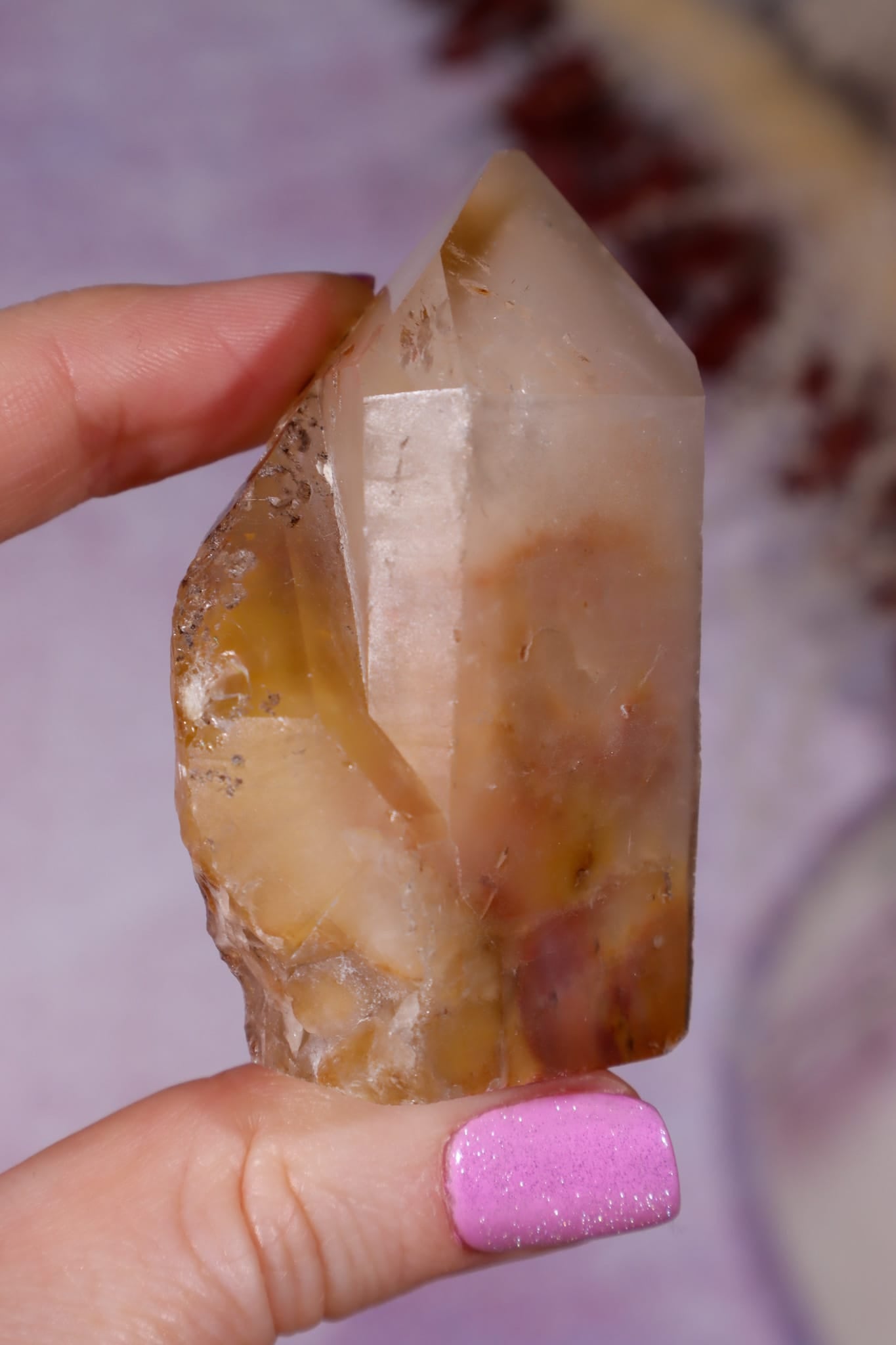 Amphibole Quartz Point | 61mm | Brazil Towers Tali & Loz Crystals
