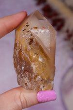 Amphibole Quartz Point | 61mm | Brazil Towers Tali & Loz Crystals