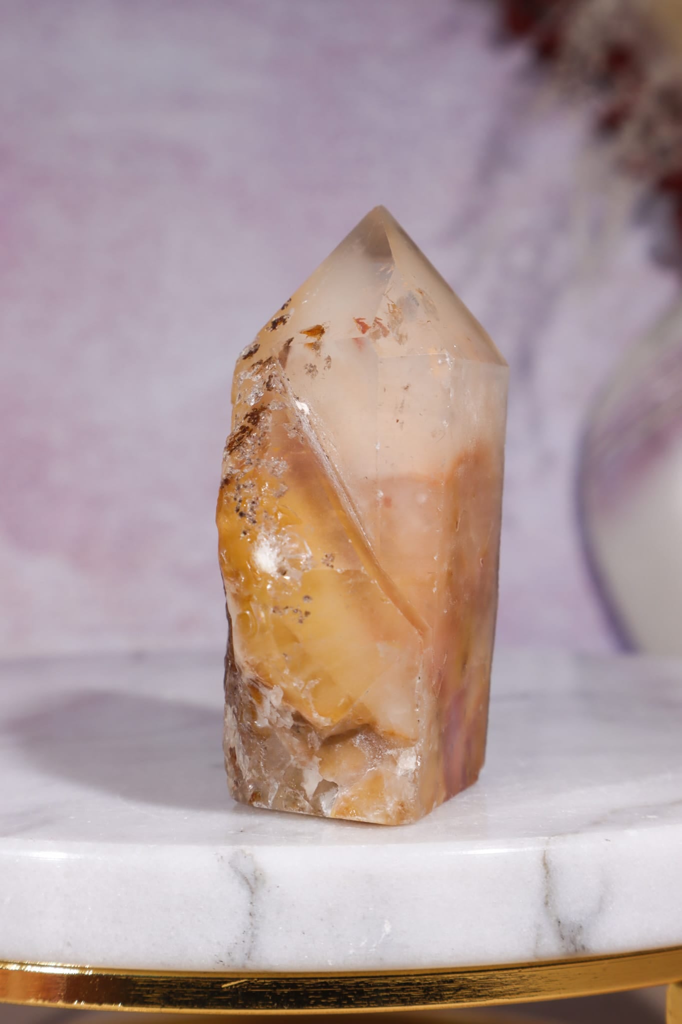 Amphibole Quartz Point | 61mm | Brazil Towers Tali & Loz Crystals