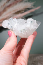 Apophyllite Specimen With Stalactite Eyes 8.5cm Specimens Tali & Loz Crystals