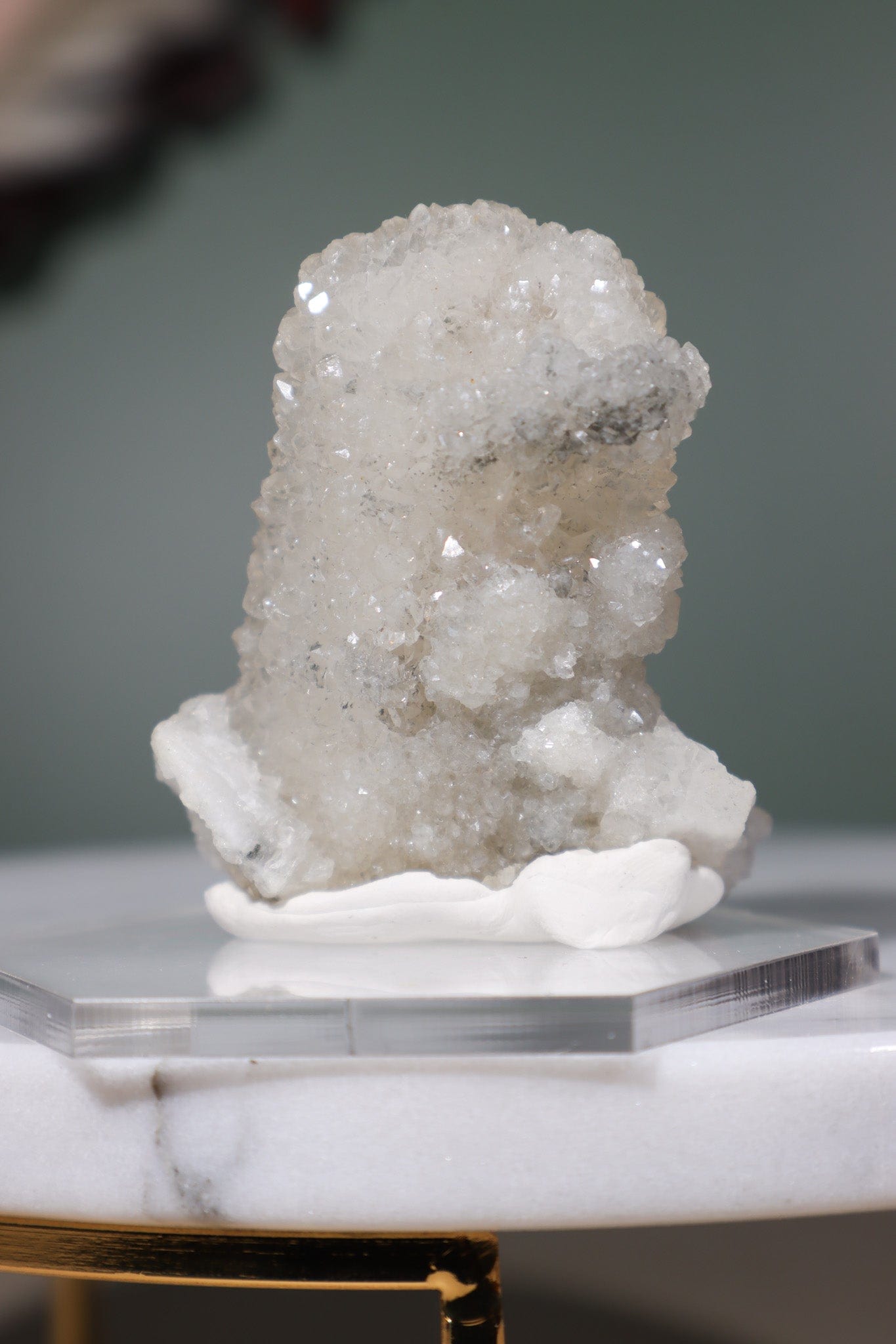 Apophyllite Stalactite 5.5cm Specimens Tali & Loz Crystals