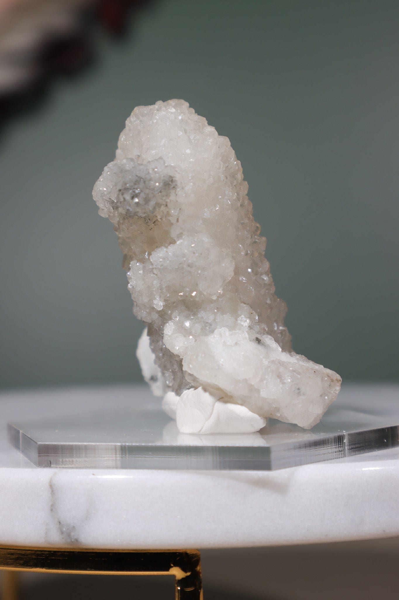 Apophyllite Stalactite 5.5cm Specimens Tali & Loz Crystals