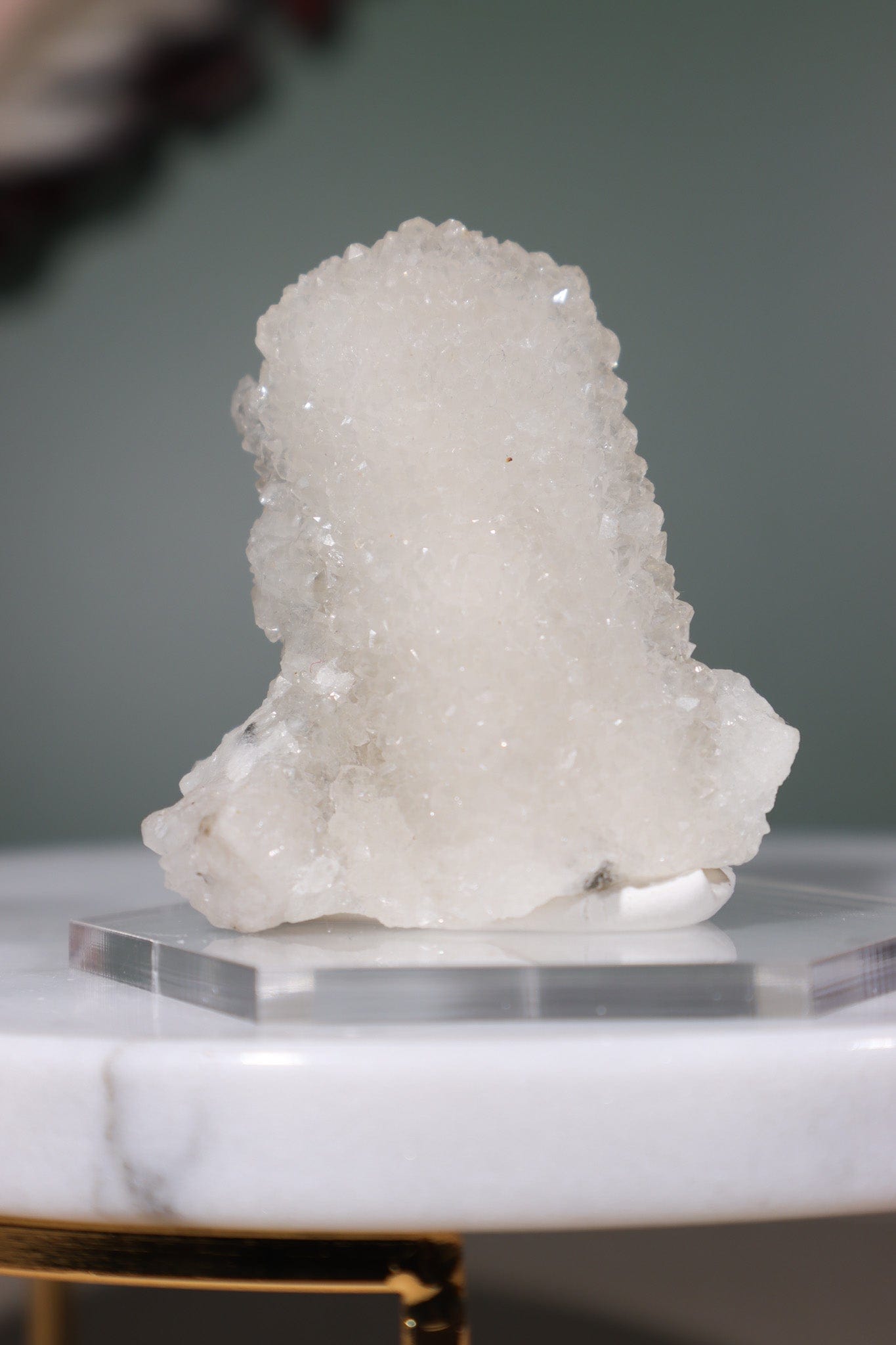 Apophyllite Stalactite 5.5cm Specimens Tali & Loz Crystals
