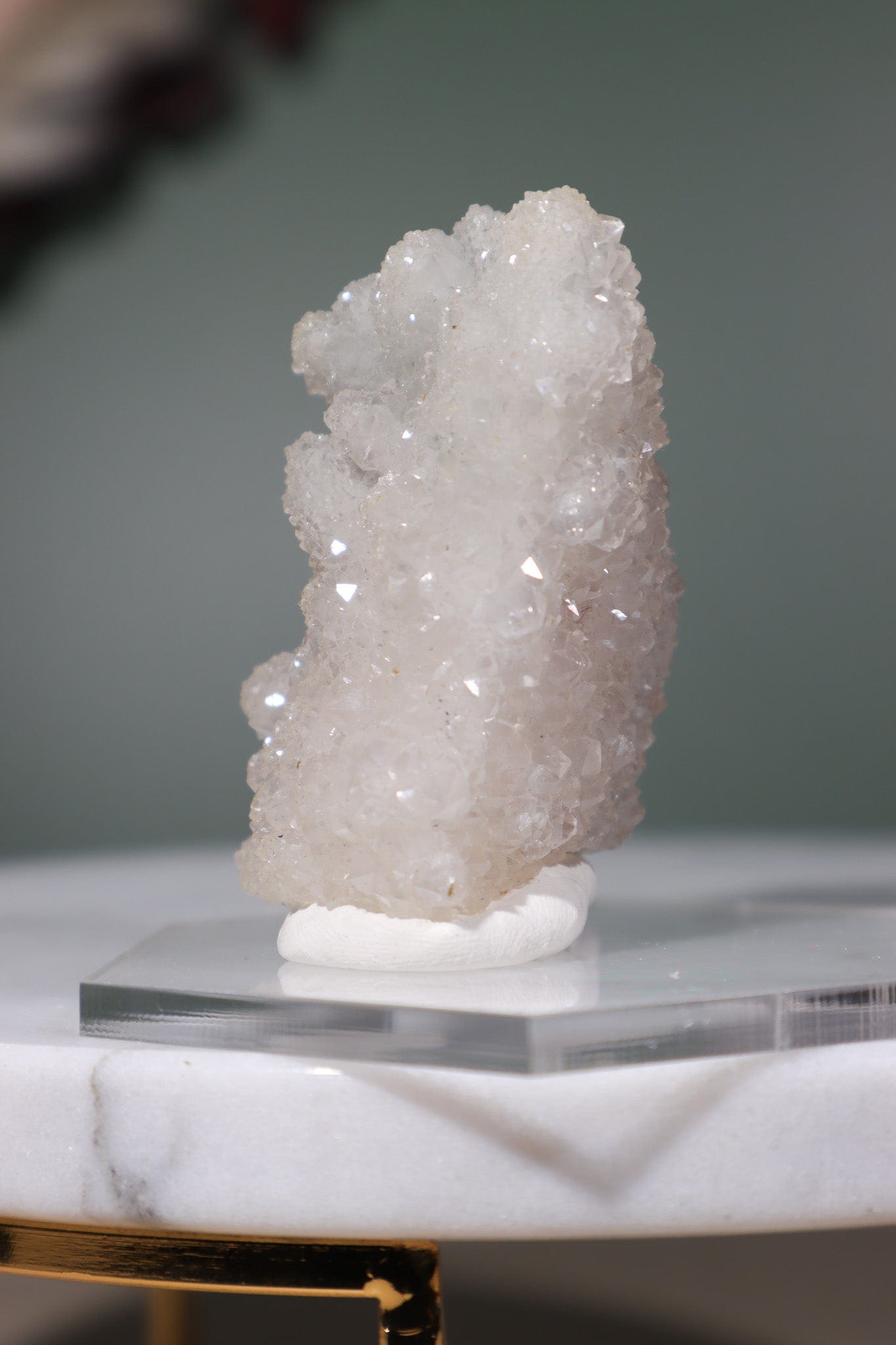 Apophyllite Stalactite 5.5cm Specimens Tali & Loz Crystals