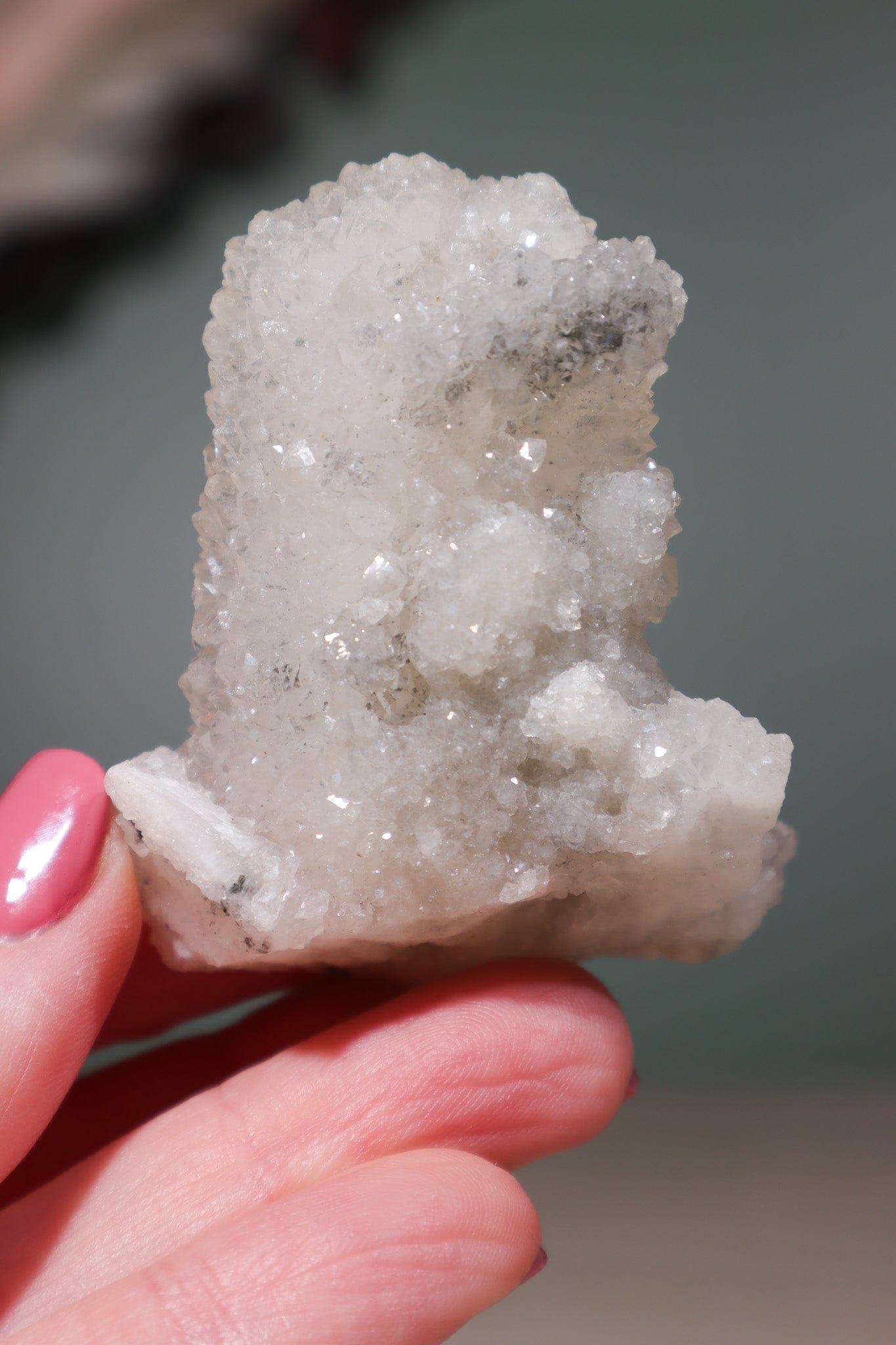 Apophyllite Stalactite 5.5cm Specimens Tali & Loz Crystals
