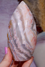 Apricot Agate Flame | 12.3cm | Madagascar Flames Tali & Loz Crystals