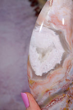 Apricot Agate Flame | 12.3cm | Madagascar Flames Tali & Loz Crystals