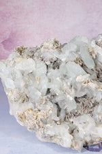 Aquamarine and Muscovite Specimen 2.8KG, China Specimen Tali & Loz Crystals