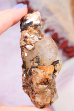 Aquamarine, Muscovite, Feldspar and Wolframite Specimen Specimens Tali & Loz Crystals