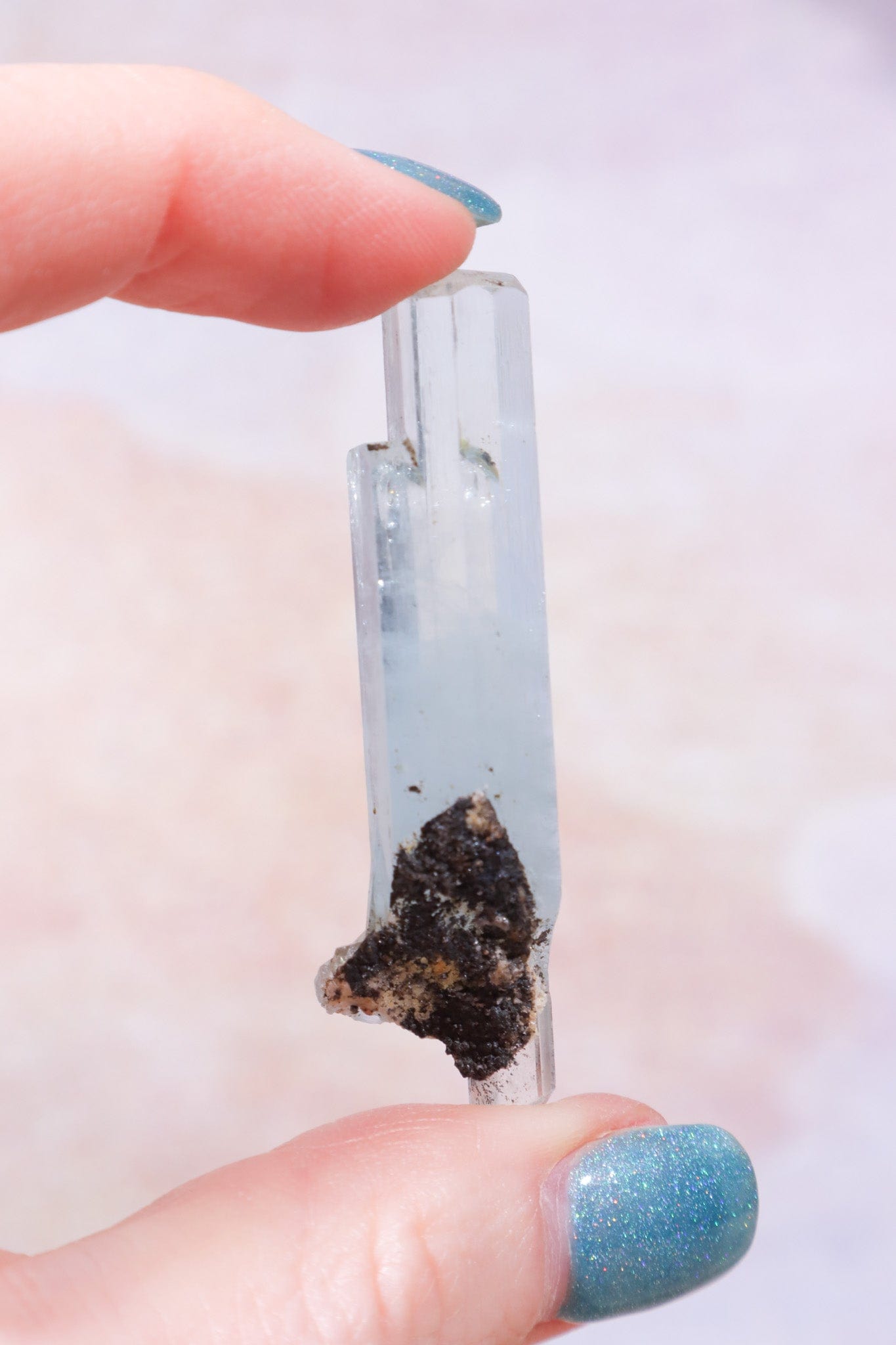 Aquamarine Specimen 11.7gr, Sold as Seen Specimen Tali & Loz Crystals