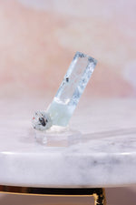 Aquamarine with Tourmaline Inclusions, Sold as Seen Specimen Tali & Loz Crystals