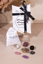 Aquarius Zodiac Crystal Set - Tali & Loz Crystals