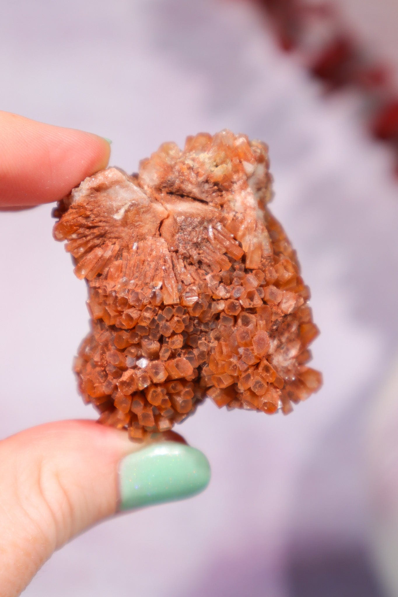 Aragonite Sputnik 4-5cm , Intuitively Chosen Specimen Tali & Loz Crystals