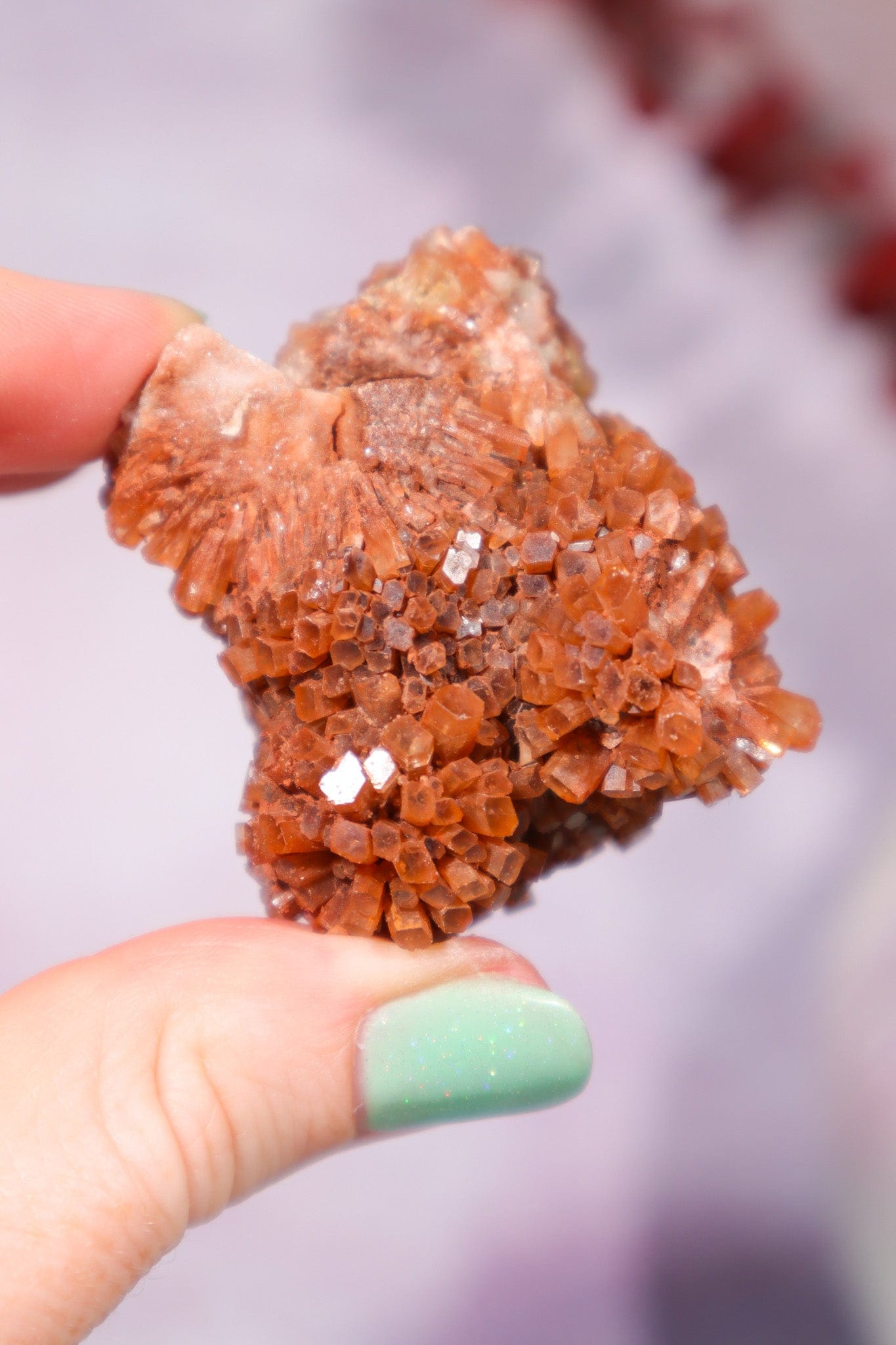 Aragonite Sputnik 4-5cm , Intuitively Chosen Specimen Tali & Loz Crystals
