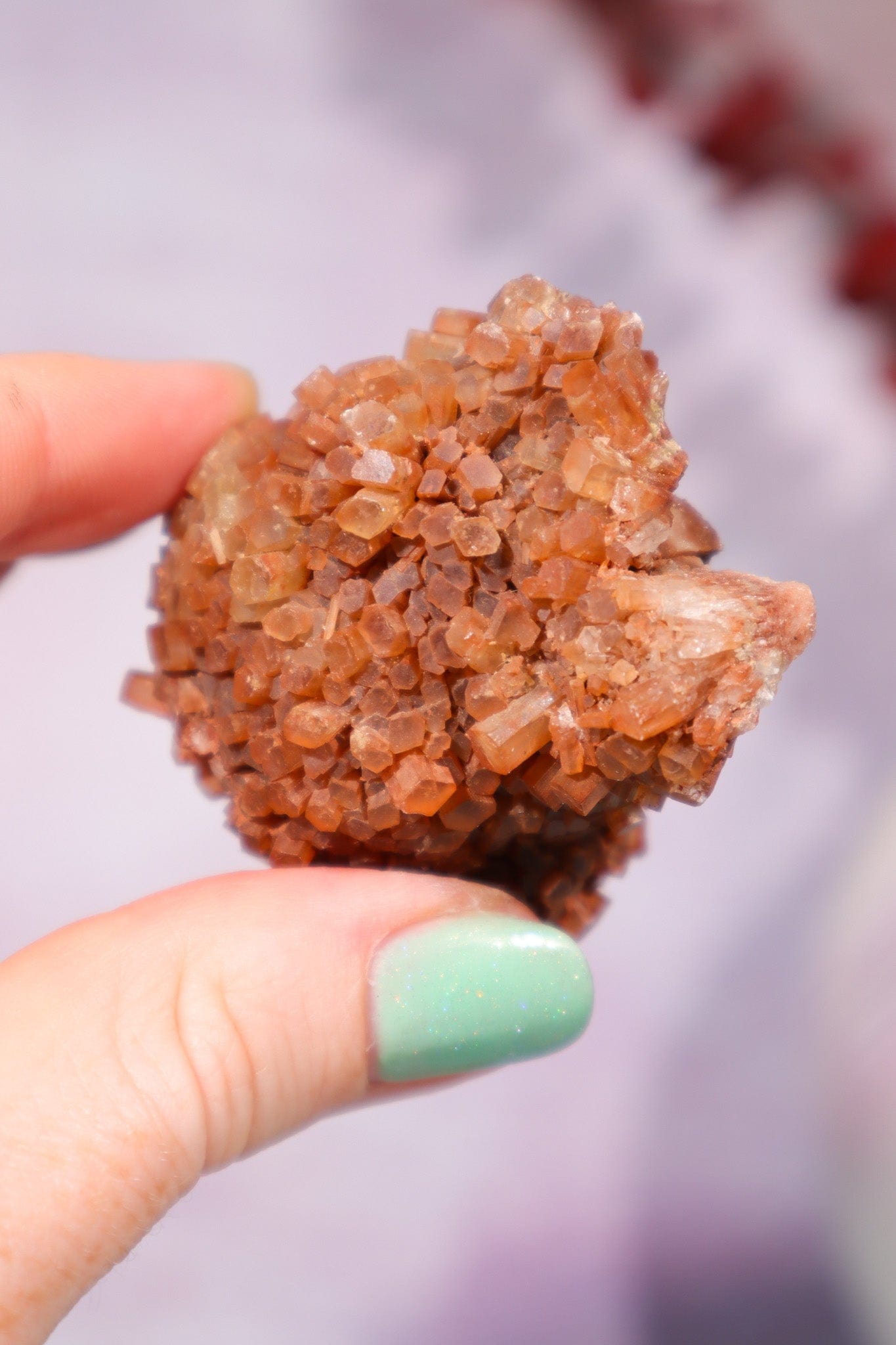 Aragonite Sputnik 4-5cm , Intuitively Chosen Specimen Tali & Loz Crystals