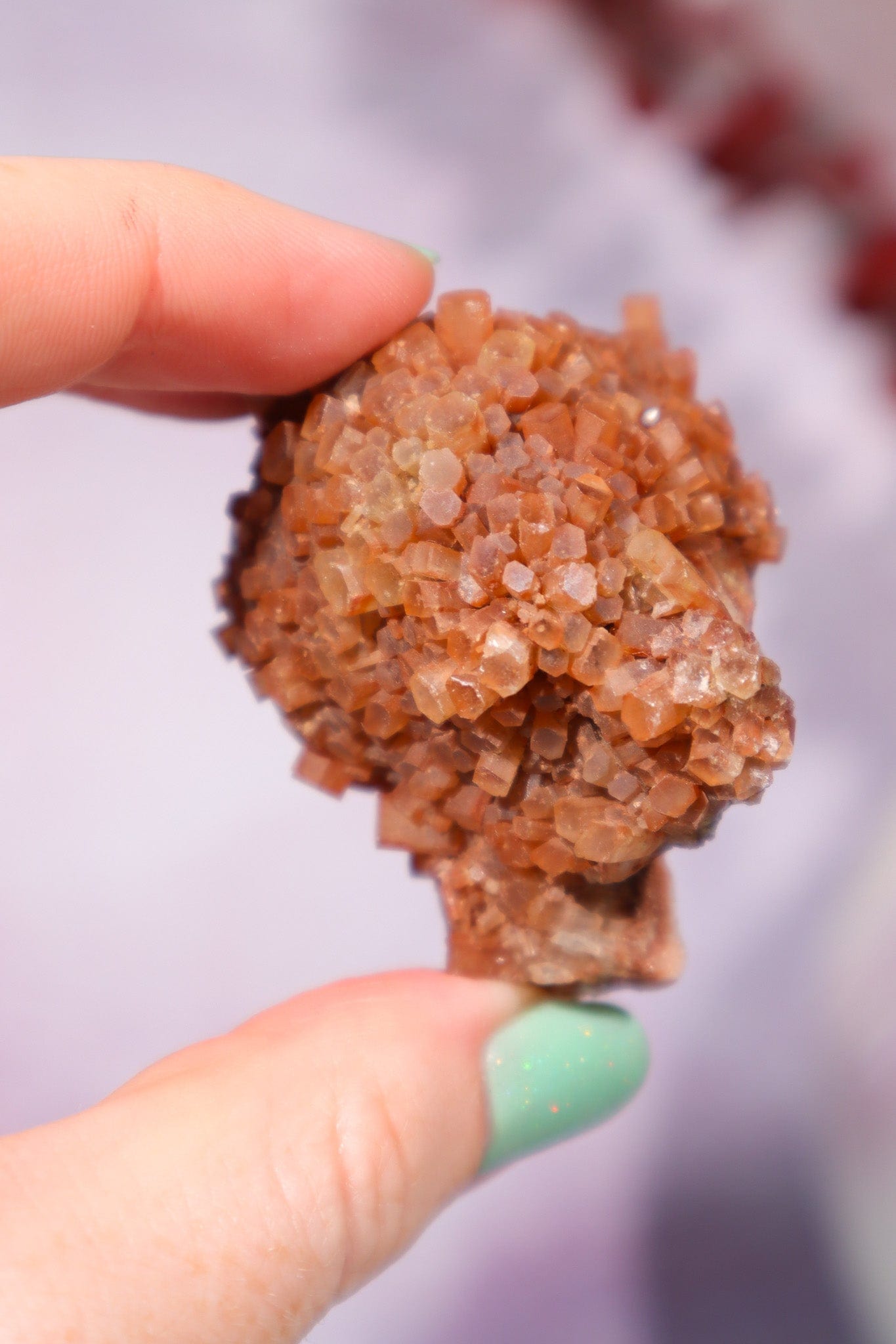 Aragonite Sputnik 4-5cm , Intuitively Chosen Specimen Tali & Loz Crystals