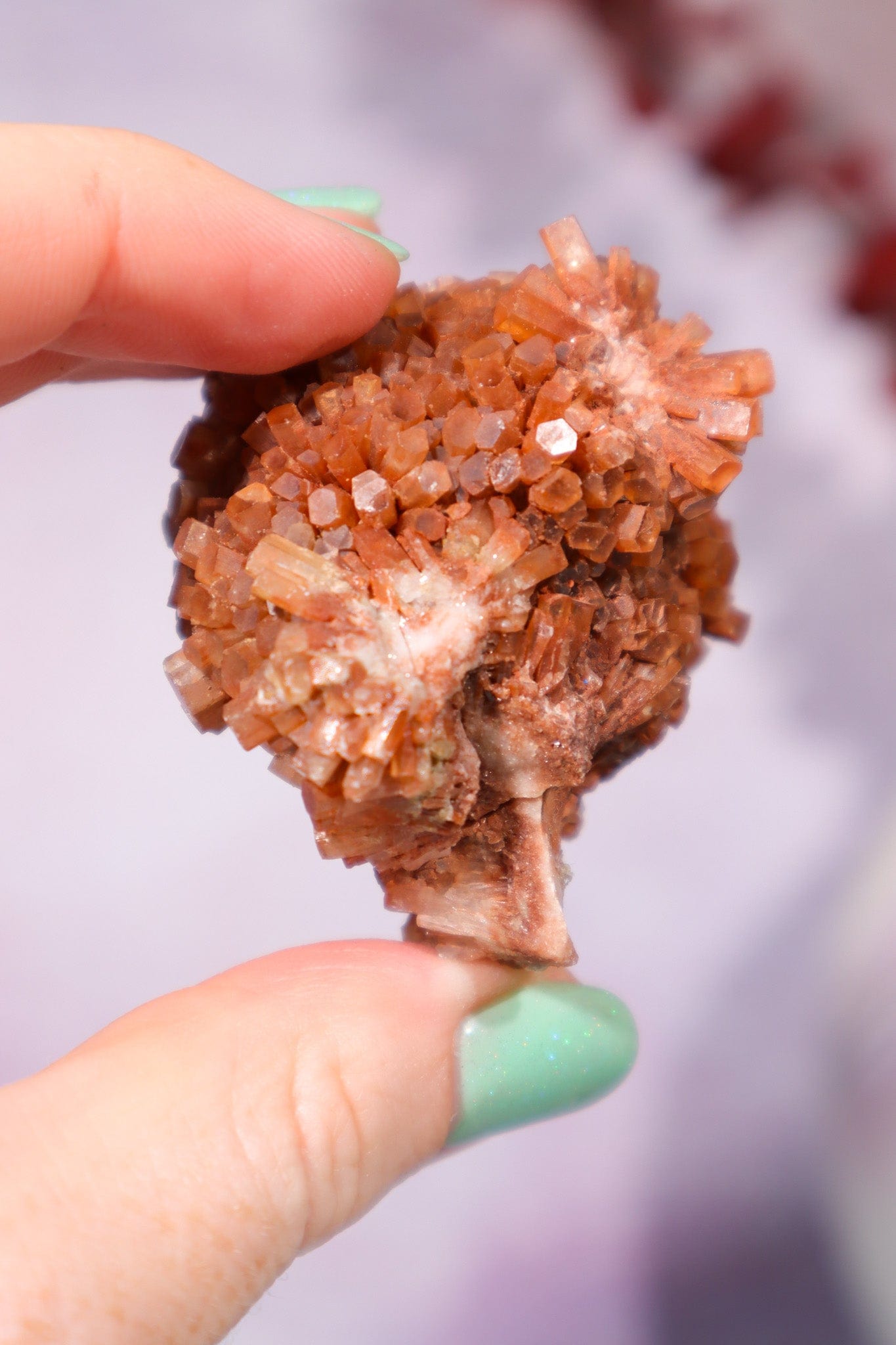 Aragonite Sputnik 4-5cm , Intuitively Chosen Specimen Tali & Loz Crystals