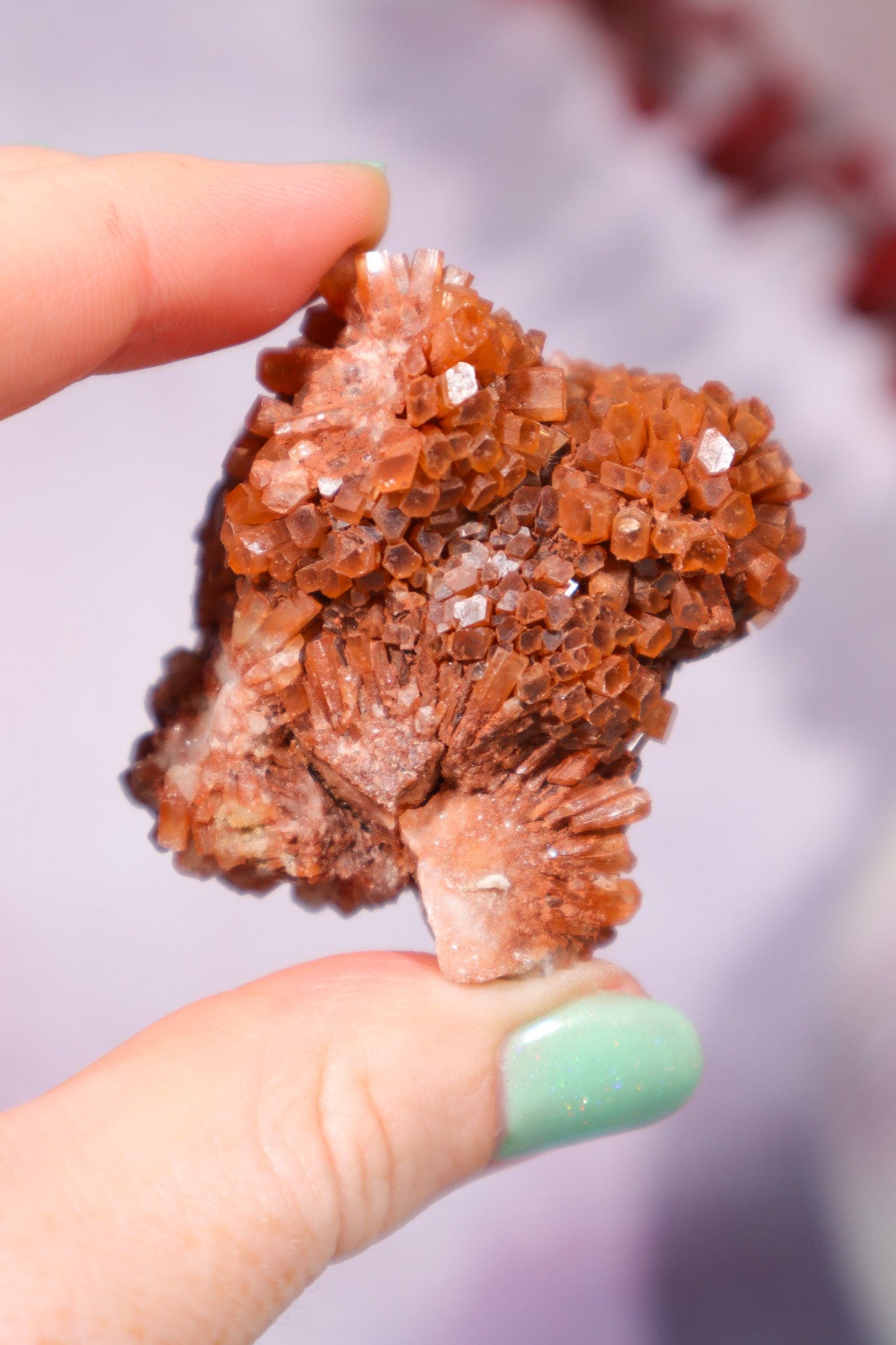 Aragonite Sputnik 4-5cm , Intuitively Chosen Specimen Tali & Loz Crystals