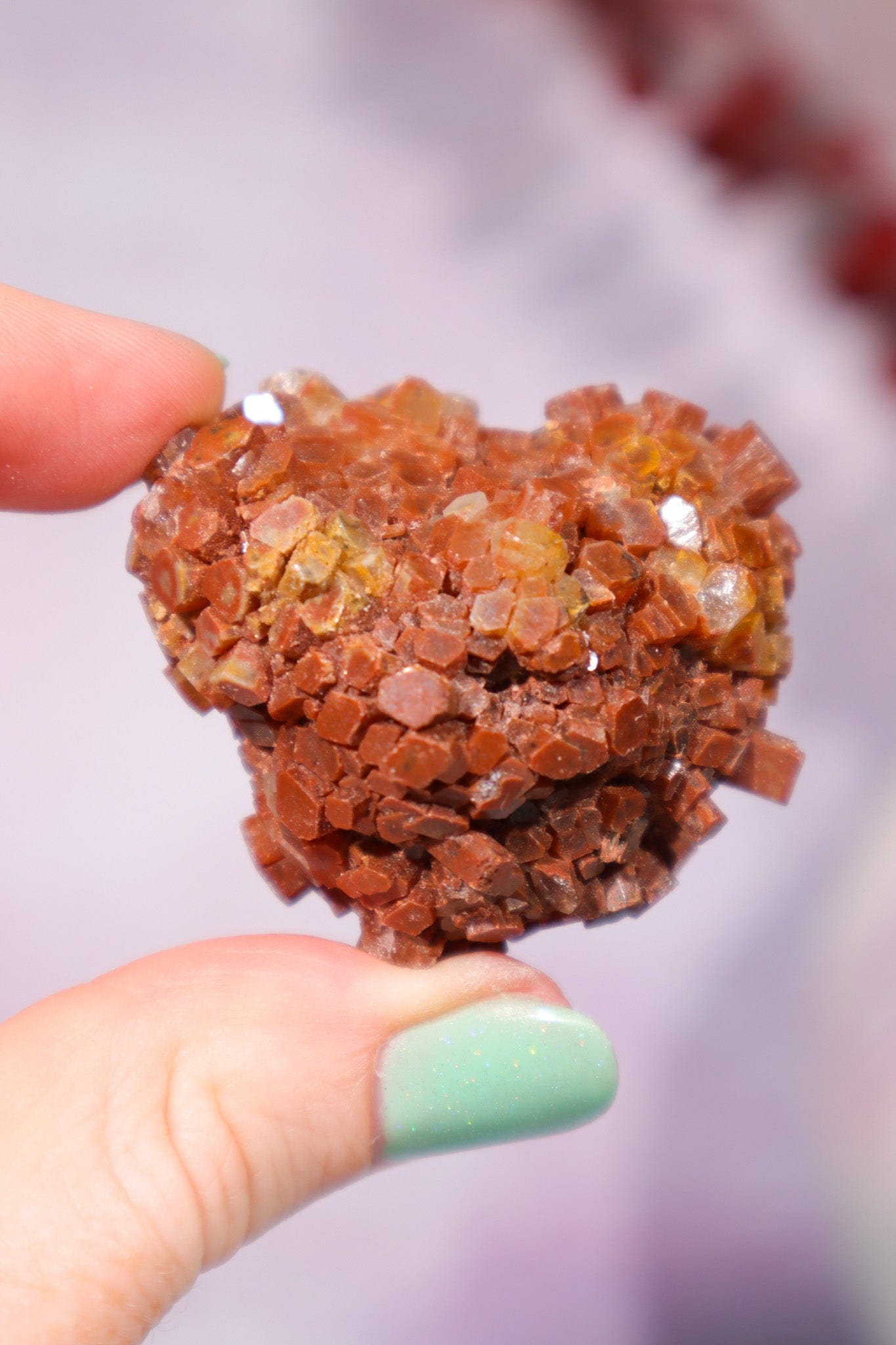 Aragonite Sputnik 4-5cm , Intuitively Chosen Specimen Tali & Loz Crystals