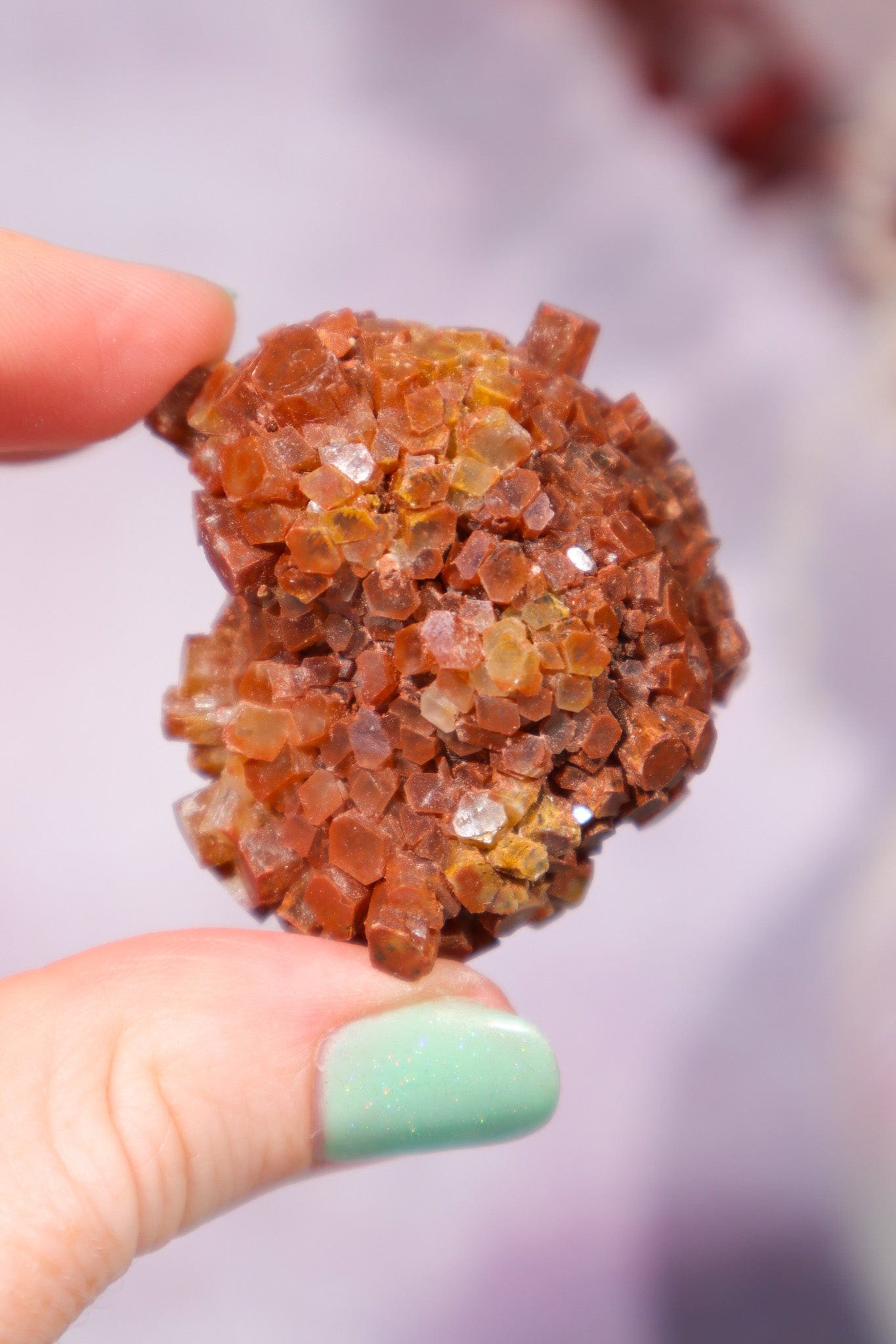 Aragonite Sputnik 4-5cm , Intuitively Chosen Specimen Tali & Loz Crystals