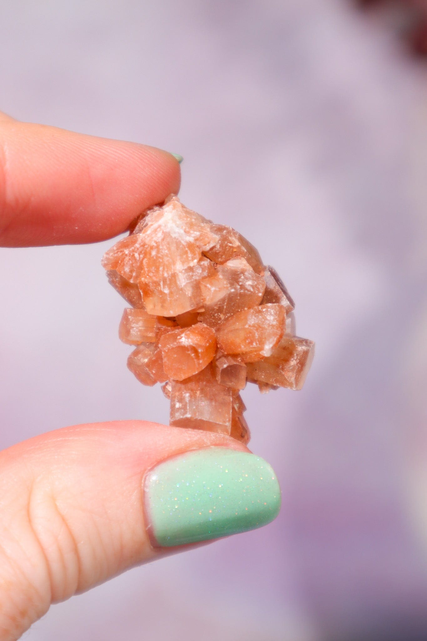 Aragonite Sputnik 7-10gr, Intuitively Chosen Specimen Tali & Loz Crystals