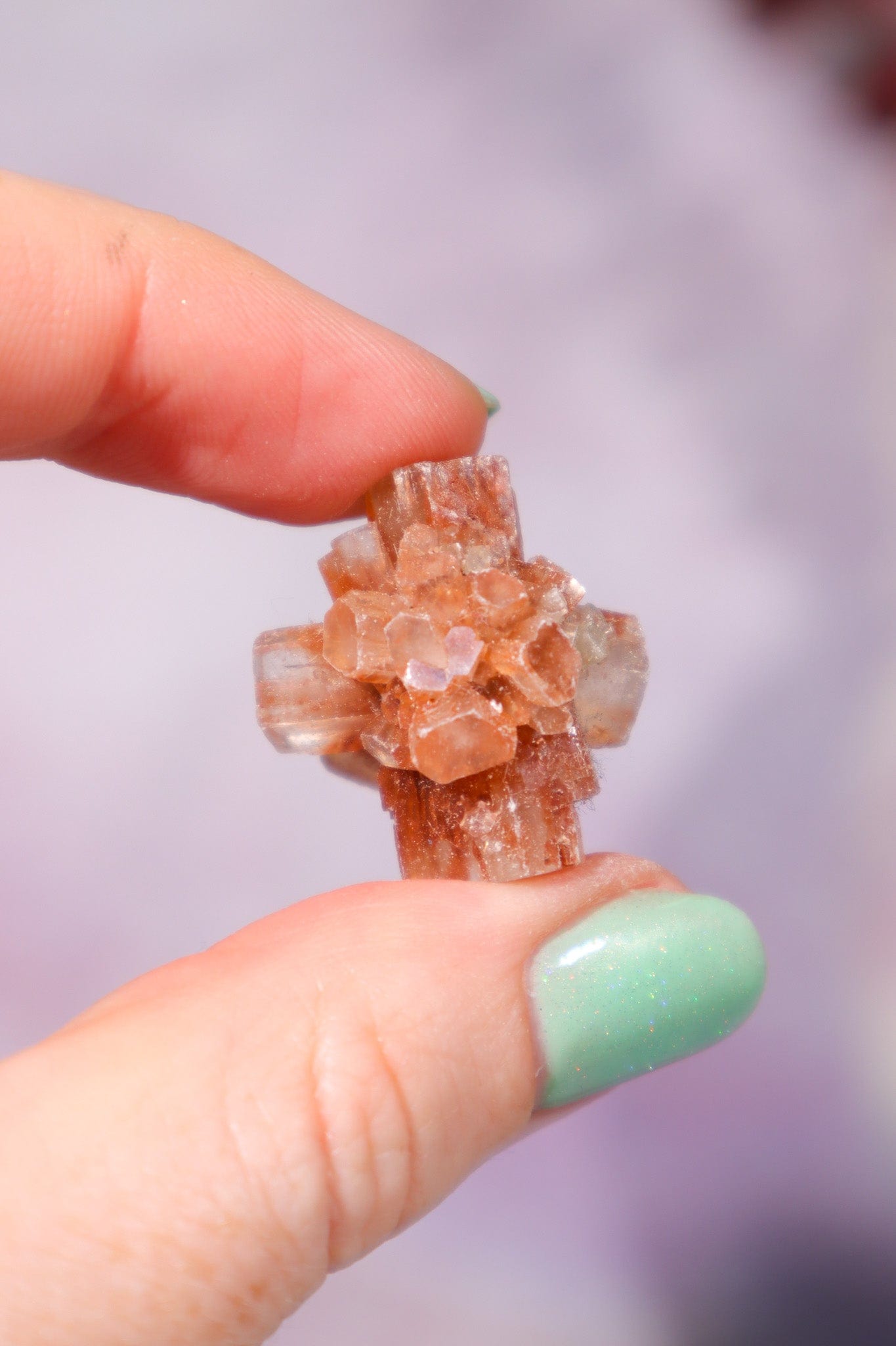 Aragonite Sputnik 7-10gr, Intuitively Chosen Specimen Tali & Loz Crystals