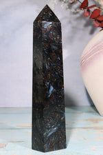 Arfvedsonite Tower 19cm Towers Tali & Loz Crystals