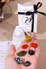 Aries Zodiac Crystal Set - Tali & Loz Crystals