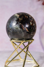 Astrophyllite and Labradorite Sphere 4.7cm, Russia Spheres Tali & Loz Crystals