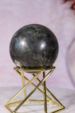 Astrophyllite and Labradorite Sphere 4.7cm, Russia Spheres Tali & Loz Crystals