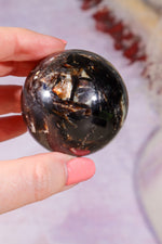 Astrophyllite and Labradorite Sphere 4.7cm, Russia Spheres Tali & Loz Crystals