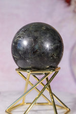 Astrophyllite and Labradorite Sphere 4.7cm, Russia Spheres Tali & Loz Crystals