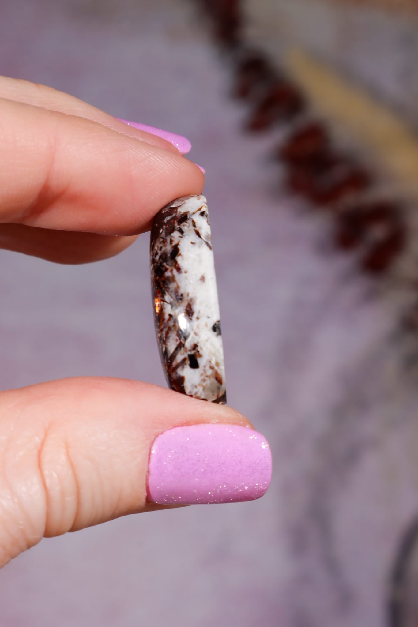 Astrophyllite Cabochon | 27mm | Russia Cabochon Tali & Loz Crystals